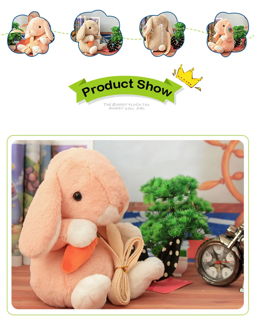 20-30 см милые плюшевые игрушки Детский рюкзак сумка для девочек Мягкие и плюшевые животные кролик плюшевые рюкзаки подарки для девочек