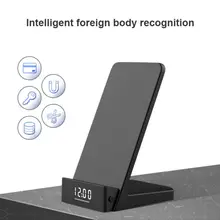 S210 Qi Беспроводное быстрое зарядное устройство с бесшумный охлаждающий вентилятор для SamSung Galaxy S9 S8 S10 iPhone XS XR X 8