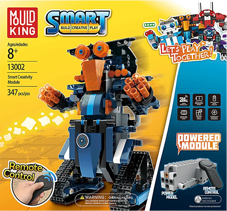 

Small Particles Assembled Building Block Robot Children Early Education Electric Model Remote Control Educational Scientific And