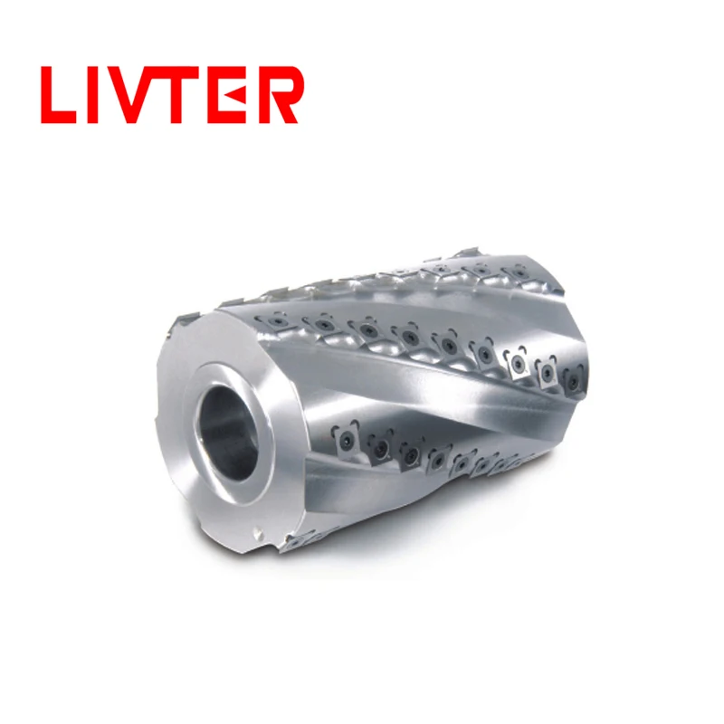 

LIVTER high speed steel shaft planer blade machine wood spiral cutter head for planer thicknesser with polished tungsten carbide