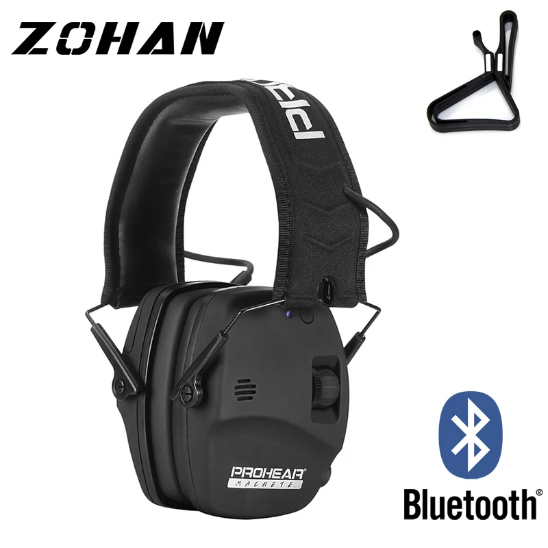 US $75.25 ZOHAN Noise Reduction Safety Earmuffs Hearing Protection Adjustable NRR22db Shooting Ear Muffs Ear Defenders with Waist HookHang