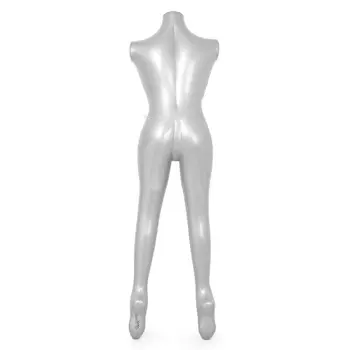 

Female Model Inflatable Dummy Torso Body Mannequin Shop Trousers Pants Display