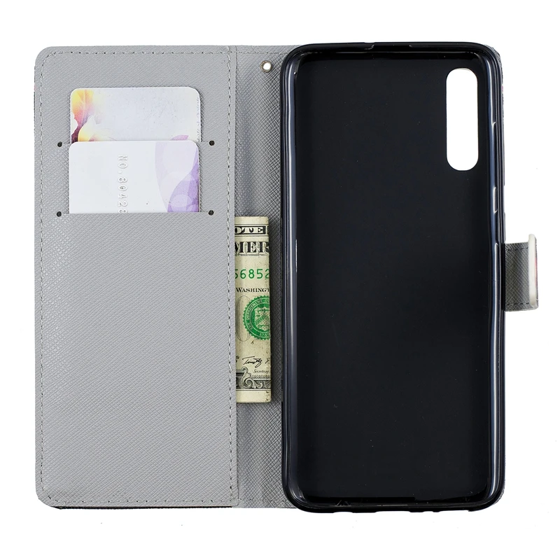 Кожаный чехол-книжка с цветочным рисунком для huawei Nova 3I 3 Y9 Y5 Y6 Y7 Prime mate 20 Pro P Smart Z Plus P20 Lite P30