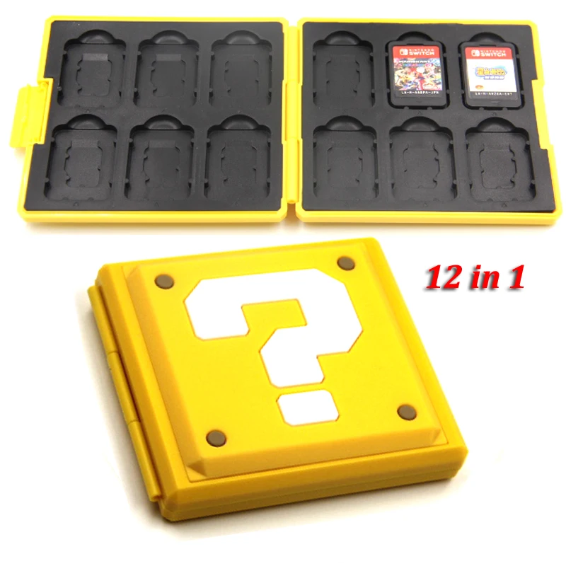 Normal 12in1 case 10в1 коробка для хранения для nyd Switch Lite Momery игровые карты защитный чехол держатель протектор хранение карт для NS - Цвет: Normal 12in1 case