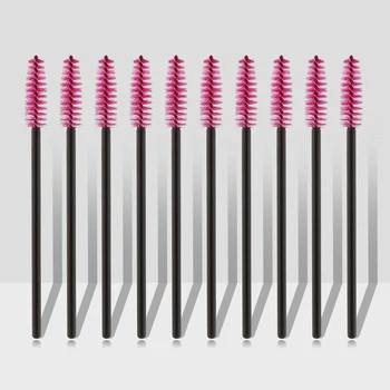 

Newly 50pcs Disposable Eyelash Brushes Set Mascara Applicator Eye Makeup Brushes Beauty Tools Kits CLA88