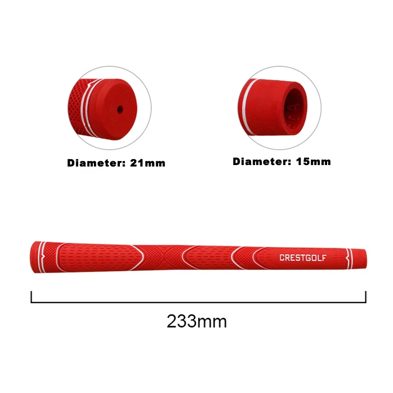 Crestgolf 1pc/10pcs/Pack Mini Kids' Rubber Golf Clubs Grip Rubber High Quality Children Putter Grips 5 Colors Golf Equipment 2