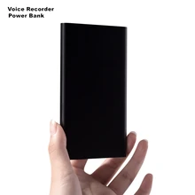 5000 мАч Внешний Аккумулятор ручка для записи голоса с наушниками Профессиональный цифровой рекордер микрофон USB флэш-диск OTG кабель
