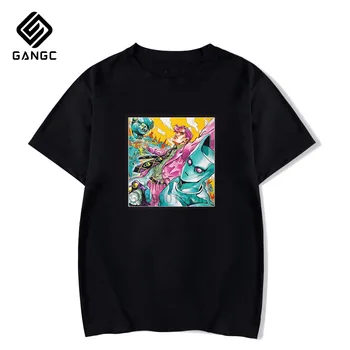 

Fashion Design Anime Hip-Hop Harajuku Men Casual Streetwear Summer Clothing T-Shirt Jojos Bizarre Adventure Cool Men'S T-Shirts