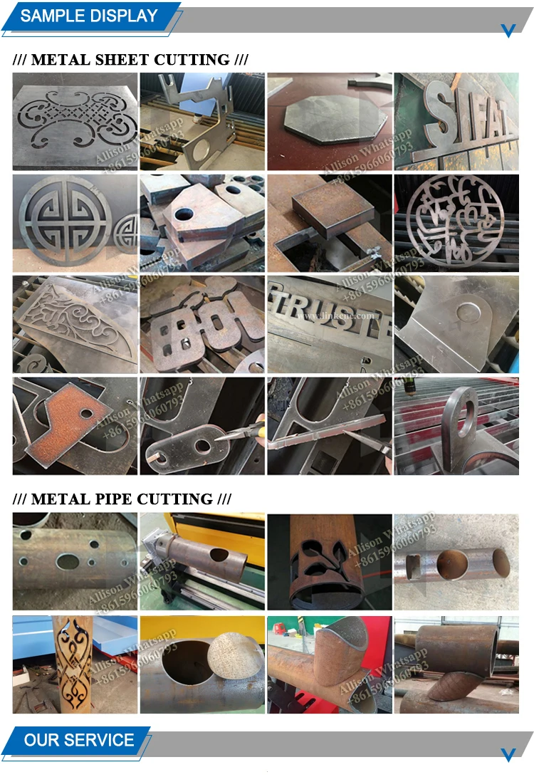 1325 1530 metal sheet and pipe plasma cutting machine-5