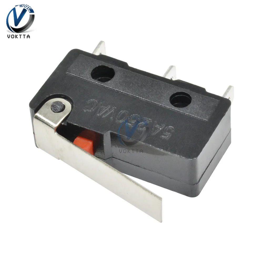 1 шт. KW11 3Z тактовый переключатель 250 В 5A AC 3 Pin микропереключатель круглая ручка