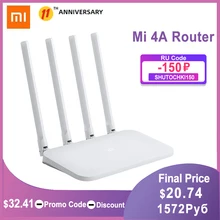 Xiaomi Mi 4A Router Gigabit edition 2,4 GHz + 5GHz WiFi 16MB ROM + 128MB DDR3 Hohe gain 4 Antenne APP Control IPv6 Xiaomi Router