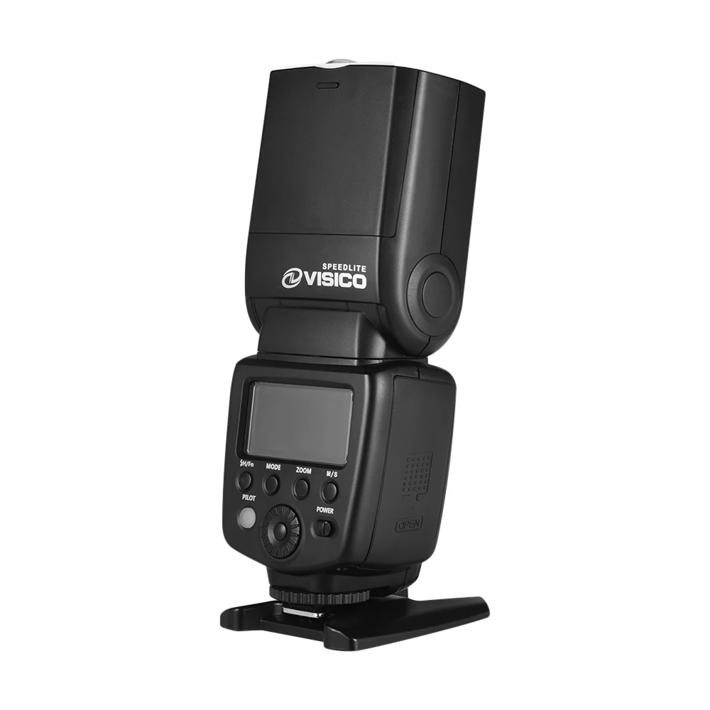 VISICO Flash Speedlite ttl Встроенная 2,4G Беспроводная Спусковая система 1/8000s Синхронизация с ЖК-дисплеем Горячий башмак для камеры Nikon