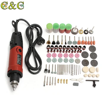 

400W 220V Dremel Type Mini Electric Drill Grinder Variable Speed Rotary Grinding and Polishing Tool With 161pcs Accessories