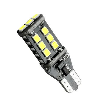 

Decoding Automobile LED Bulb CANBUS W16w T15 2835 15 Led Turn Signal Reverse Lamp Led Lights for Car Car Accessories