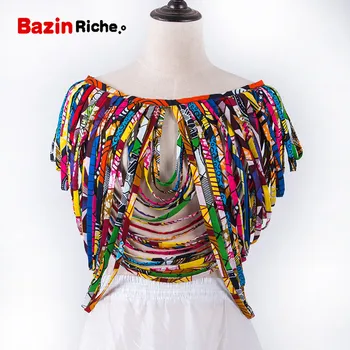 

2020 New Ankara Beautiful Multi Strand Necklace Cape African Bold Colorful Long Exotic Jewelry Africa Handmade Necklaces SP022