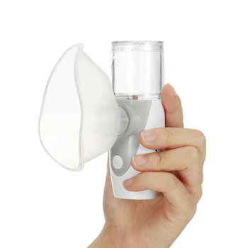 

Mesh Nebuliser Portable Ultra-quiet Ultrasonic Handheld Kids Adult Respirator Medical Steaming Inhaler USB/Battery Powered