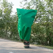 

Garden Plant Cover Warm Jacket Frost Wind Protection Bag Tree Protector Anti Freeze Drawstring Garden Supplies Plant Cover