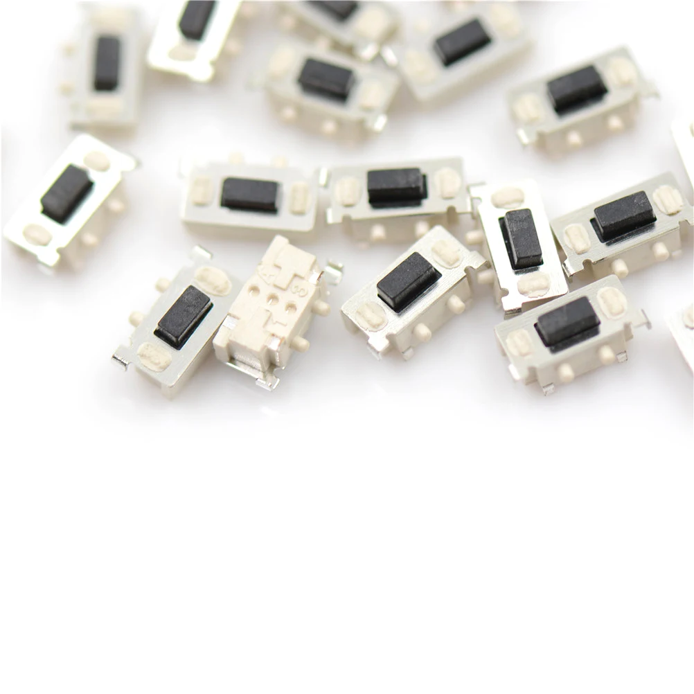 20Pcs/lot 3*6*3.5mm SMD Tact light touch switch 2 pin side button Micro button HOT Sale!!!