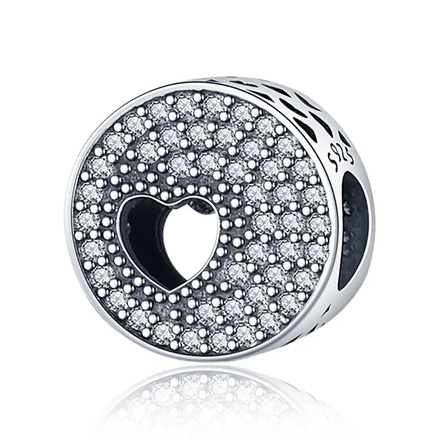 Genuine 925 sterling silver marine animal hanging bead pendant suitable for original Pandora bracelet ladies fashion jewelry PAC1000