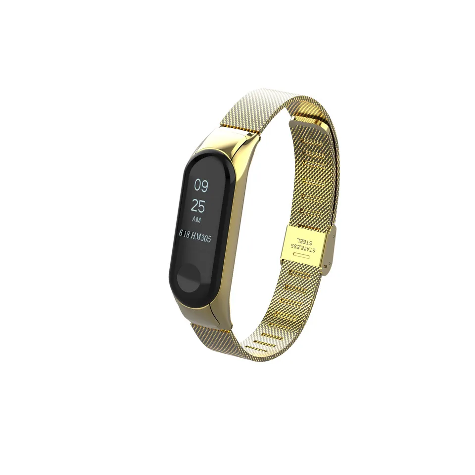 Браслет mi Band 3 ремешок для Xiaomi mi ремешок 3 металлический ремешок mi Band 3 ремешок из нержавеющей стали браслет mi band 3 ремешок для часов