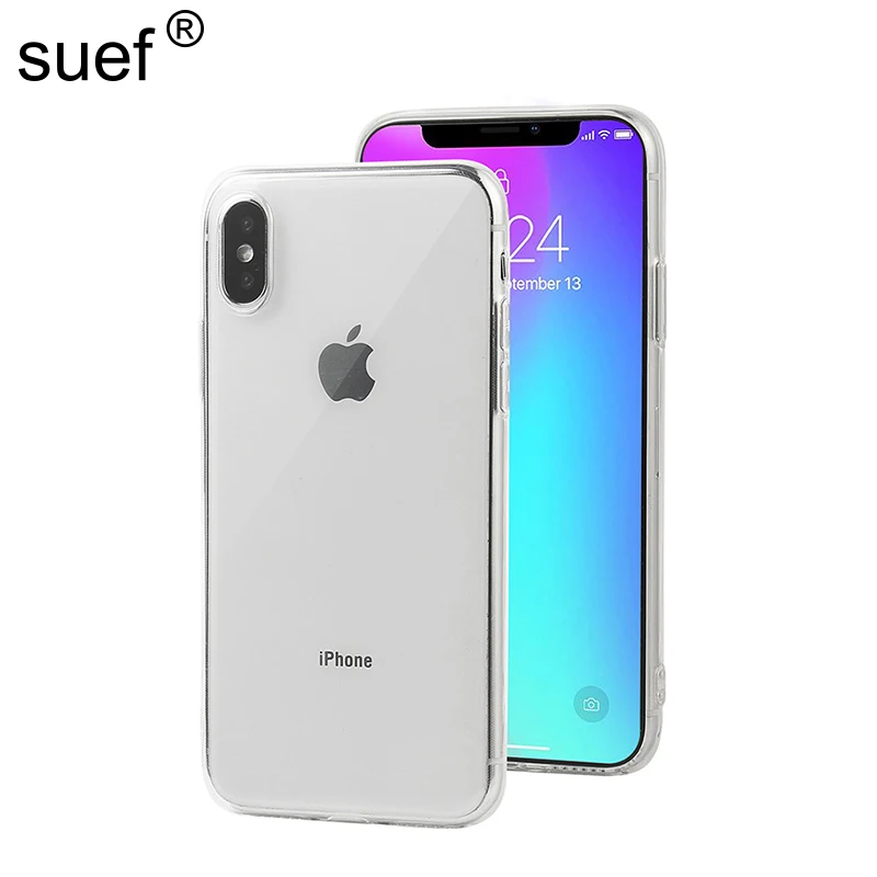 

Clear Phone Case For iPhone 11 Pro Max Case Silicon Soft Transparent Back Cover For iPhone 11 Phone Case
