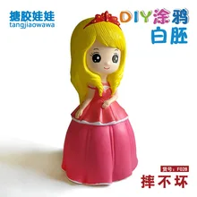 F028 [высота 25 см "пятьсот различных дополнительных DIY винил борьба не плохой негипсовая кукла цветной рисунок