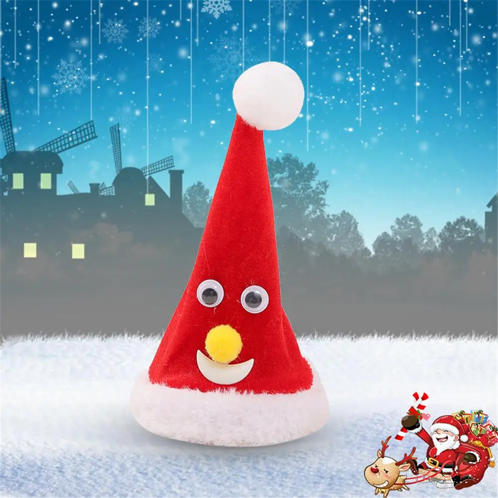 

6 Inch Electric Swing Christmas Tree Santa Claus Toy Star Bell Decoration Christmas Gift without Battery Children's Christmas To