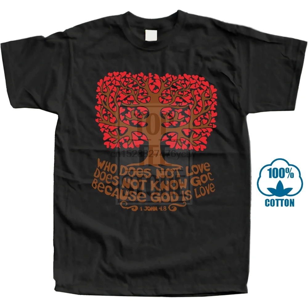 Новая христианская футболка Бог Is Love Jesus Christ God Holy Kids для мужчин s 6Xl летняя модная