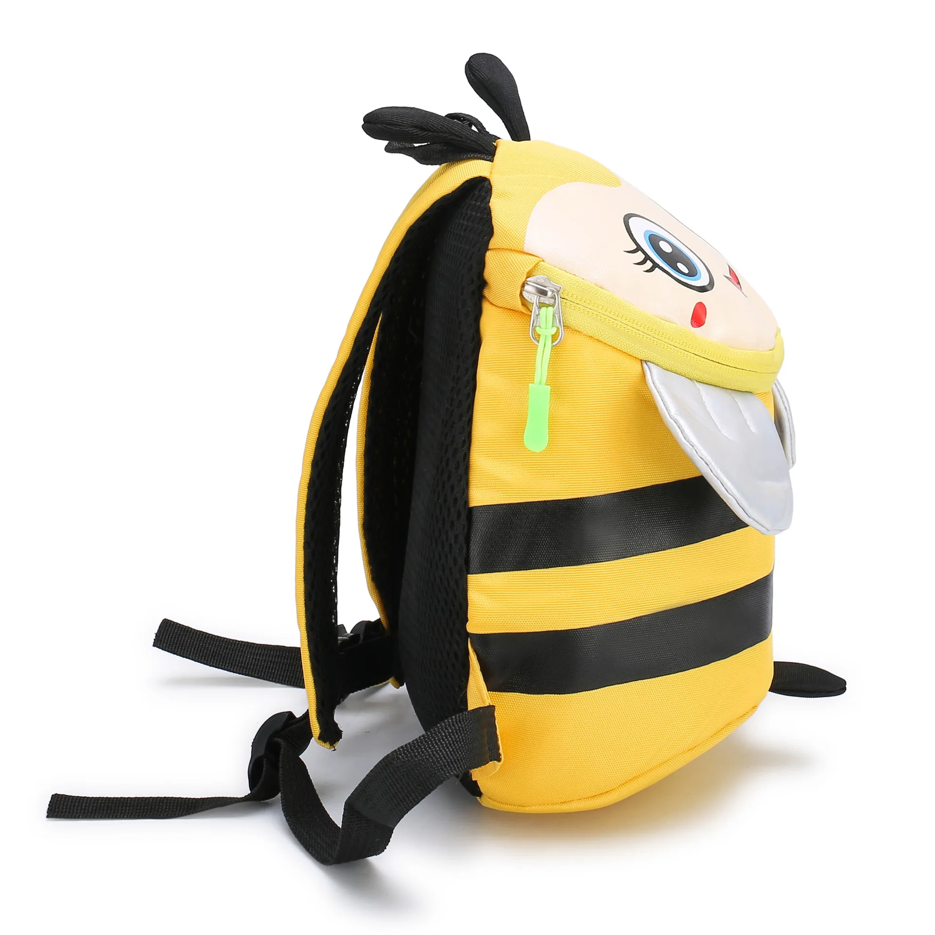 

New Style Kindergarten School Bag Small Bee Anti-Lost Bag Children Backpack Cartoon Animation Bag CHILDREN'S Bag Women's