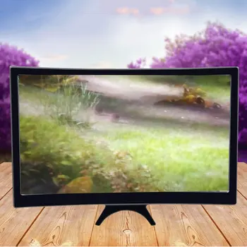 

L6 Curved Screen Mobile Phone Amplifier 12 Inch Hd Enlarged Screen Reduce Radiation Anti Blue Lens 1 Pcs