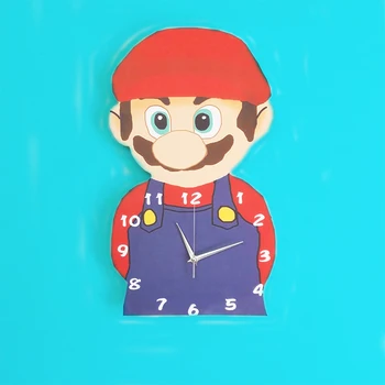 

Boy Childhood Fun Clock Creative Wall Clock Fashion Pocket Watch Bedroom Mute Living Room Clock clocks wall home decor