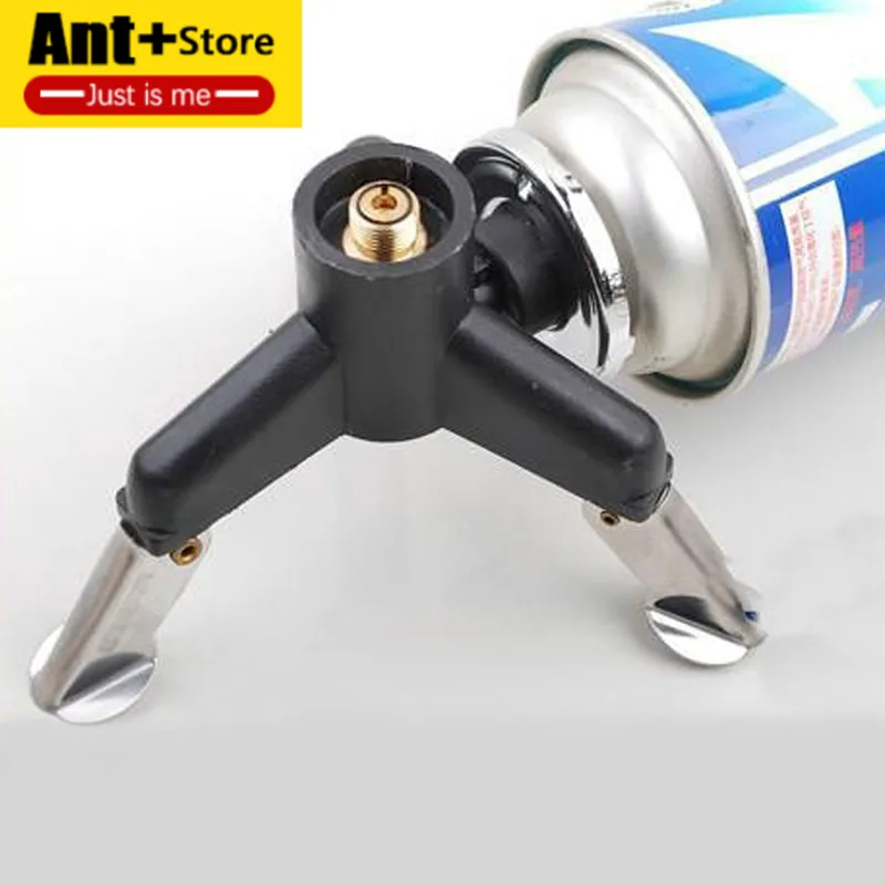 Outdoor stove adapter tank bracket connector tripod petrol camping hiking equipment Camp Cooking