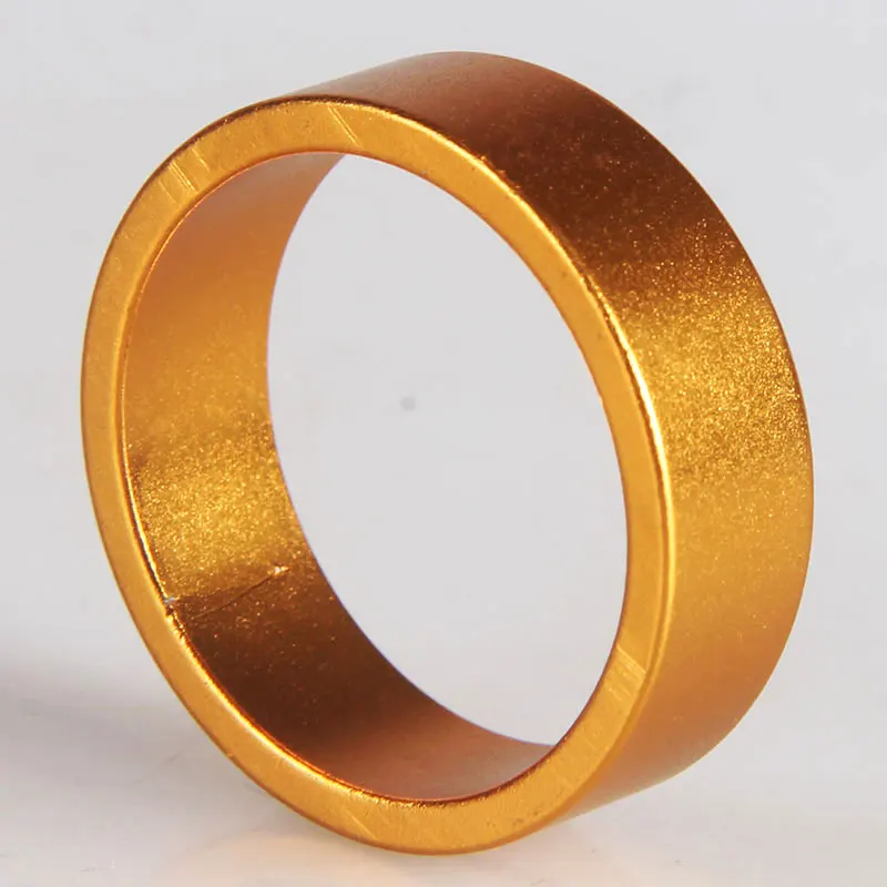 Gold 10mm Алюминиевый сплав, цветная шайба для передней вилки велосипедных частей, спортивные аксессуары для горного велосипеда - Цвет: Gold 10mm