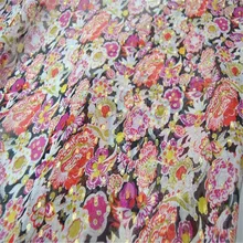 Металлик люрексом шелковой ткани 9momme 114 см 44 дюйма, с цветочным узором, нарядная шелк Материал жаккардовая ткань для хиджаба сари