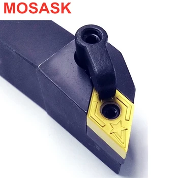 

MOSASK MDJNL Machining Cutters MDJNL1616H11 Solid Carbide Inserts CNC Lathe Boring Bar External Turning Tools Holders