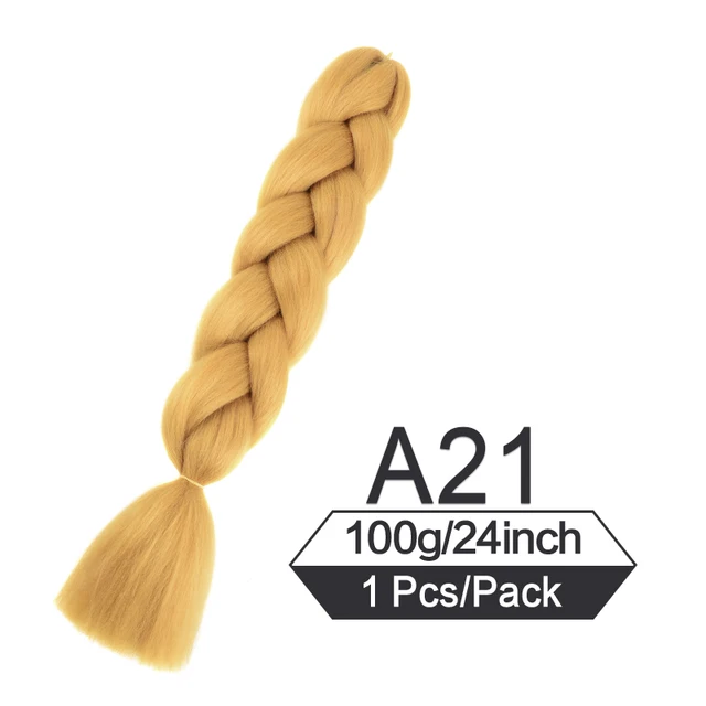 24 Inch Jumbo Braiding Hair Extensions For Box Twist Braid Accessorie Pre Stretched Afro Fake Hair Wholesale Jumbo Crochet Braid P4/24