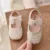 Girl s Princess Shoes Children s Fashion Bow Rhinestone Leather Kids Shoe 2021 New Baby Girls Party Student Flat Shoes E584