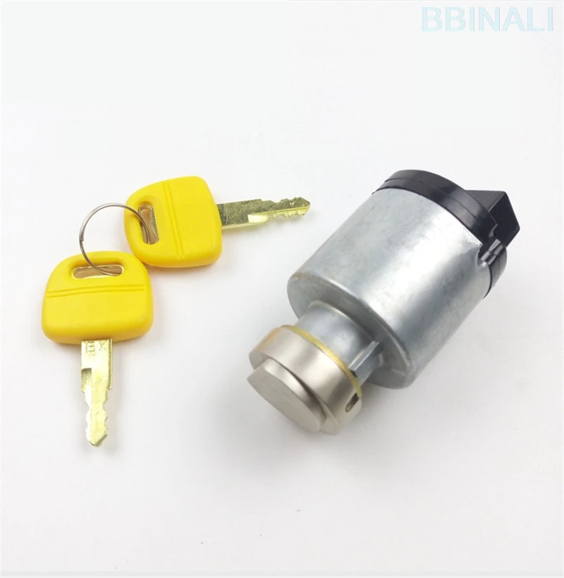 Для экскаватора HITACHI ZX60/70/120/200-3-5-6/210 переключатель зажигания экскаватора пусковой переключатель Электрический дверной замок аксессуары для экскаватора