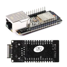 WT32-ETH01/porta serial encaixada para ethernet módulo de transmissão transparente/bluetooth + wifi combo/conversor de protocolo esp32 rj45