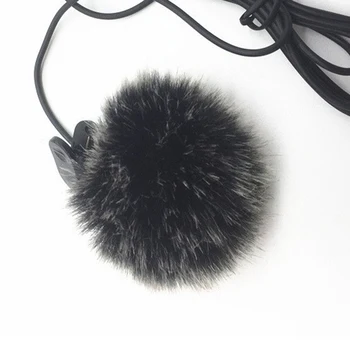 

Lapel Mic Furry Windscreen Fur Windshield Wind Muff for BOYA Rode BY-M1 BY-WM4 BY-WM6 BY-WM8 Pro Lavalier Microphone Accessories