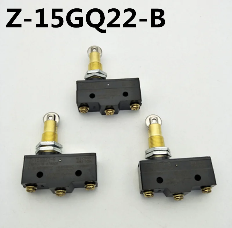 

1pcs 15A Z-15GQ22-B SPSD Panel Mount Roller Plunger Basic 1NO 1NC Limit Switch 12mm