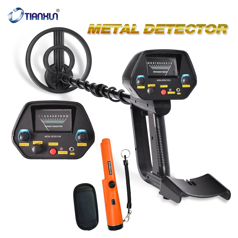 Наушники+ Лопата+ MD-4080 металлоискатель с точечной регулируемой функцией диска легкий детектор золота с водонепроницаемой катушкой - Цвет: Type5