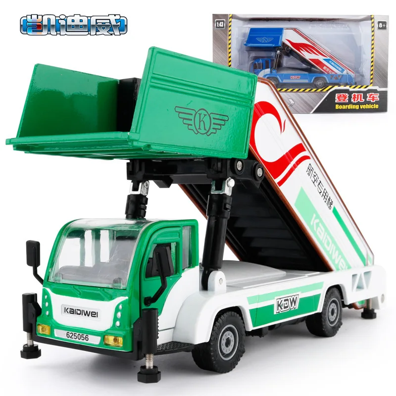 

Kaidi Vuitton Locomotive Alloy Models Airport Vehicle Ladder Telescopic Accommodation Ladder Car Passenger Boarding Bridge Model