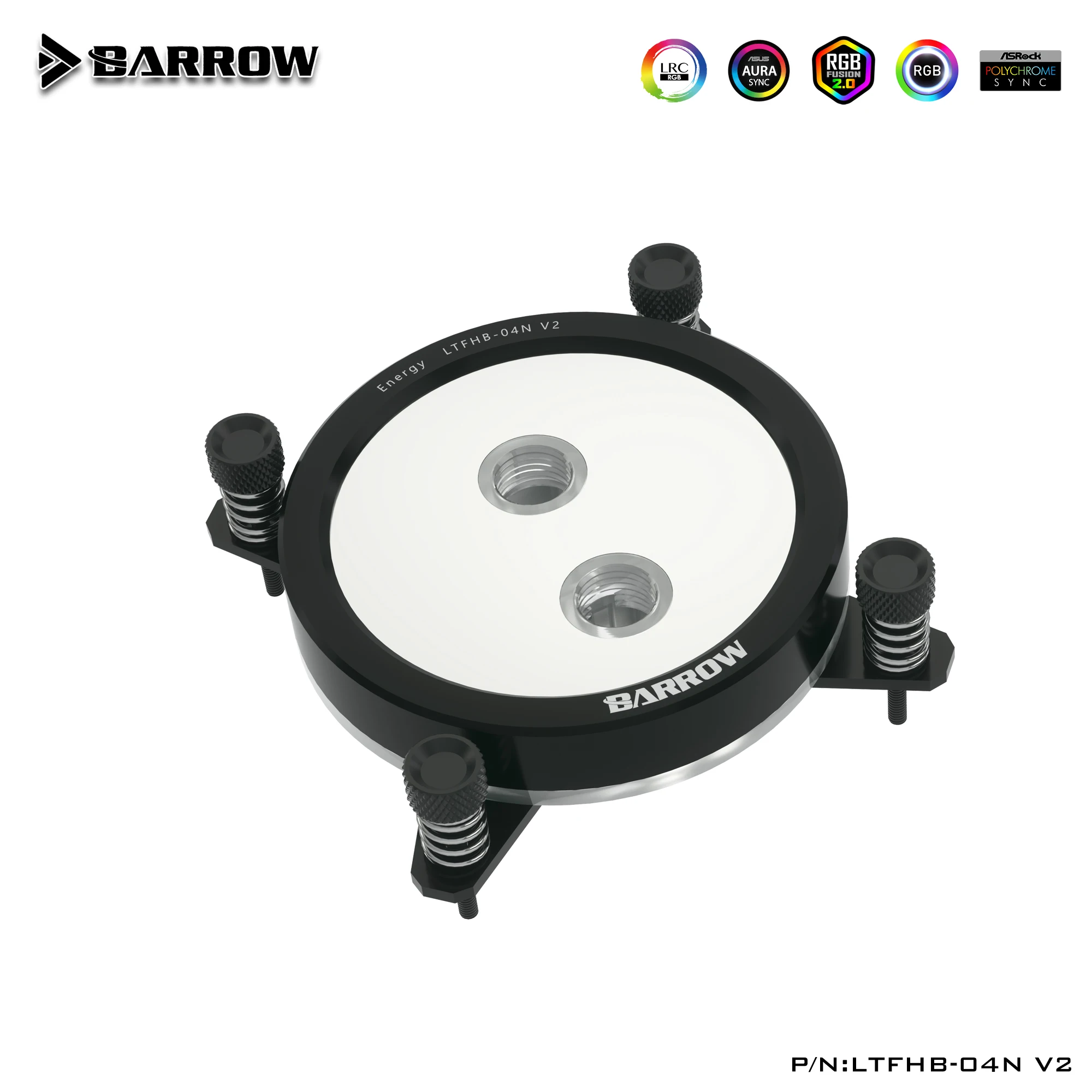 Barrow CPU Water Cooling Block for Intel 115x 1700 5V 3Pin A-RGB MOBO AURA SYNC Colorful Radiator LTFHB-04N V2 | Компьютеры и офис