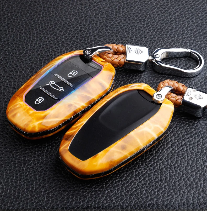 02B подходит для peugeot 2008 3008 5008 2 кнопки дистанционного ключа Fob оболочки чехол Ce0523 Hu83 оболочка Крышка Ключа протектор Мода ТПУ