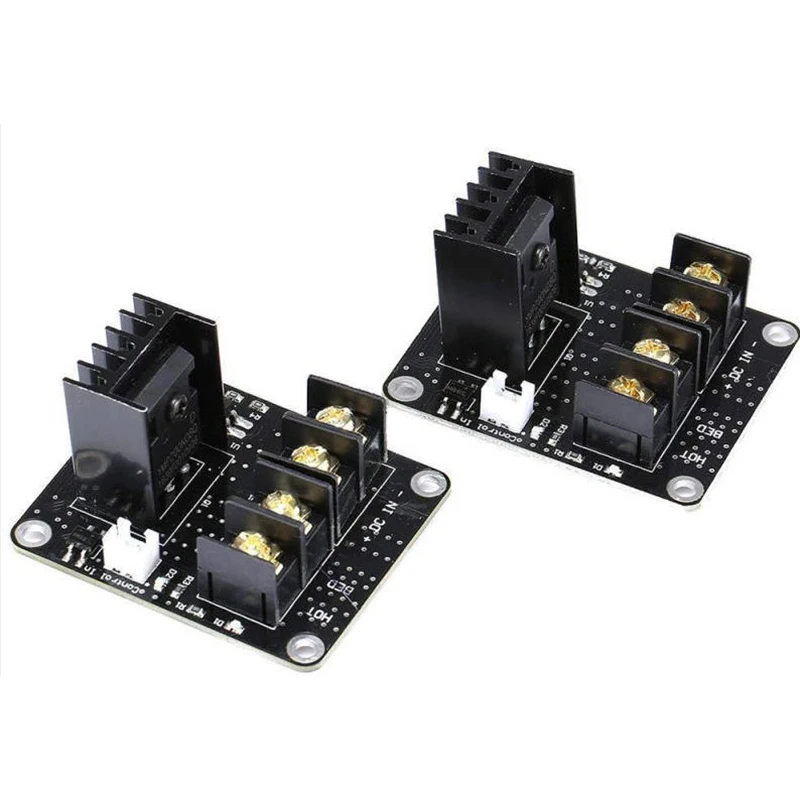 2шт черный ANET A8 MOSFET плата обновления для 3D-принтера с подогревом кровати модули питания