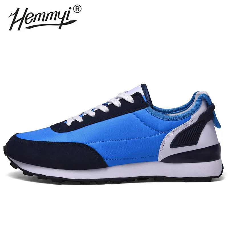 Hemmyi/ г. Весенне-летняя мужская обувь дышащая мужская повседневная обувь из ЭВА износостойкие кроссовки размер 39-46 поддержка прямой доставки - Цвет: Синий