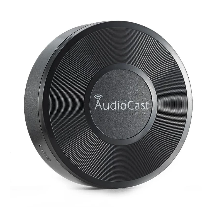 Беспроводной музыкальный стример AudioCast, Wifi музыкальный приемник, многокомнатный звуковой стример, Spotify Airplay, переходник DLNA для музыки и динамика