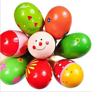 

2020 Children Wooden Color Sand Hammer Infant Small Sand Hammer Toys Hobbies Baby Toddler Rattles Mobiles