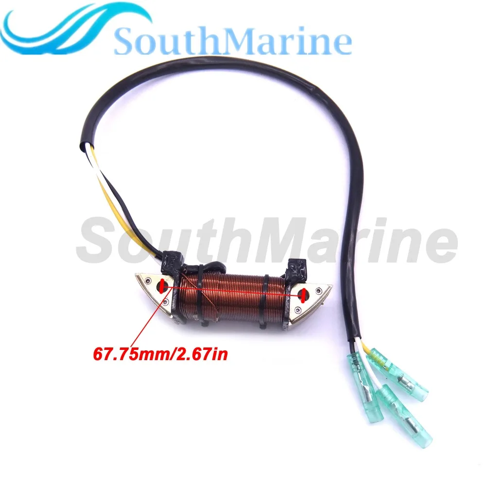 Лодочный мотор 3G2-06023-1 3G2060231 3G2060231M генератор зарядки катушки в сборе для Tohatsu Nissan подвесной двигатель M18E2 M15D M9.9D NS